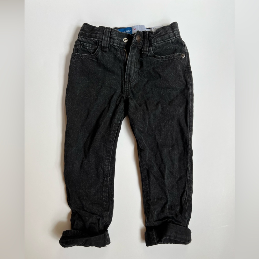 3T Black Mom Jeans 🥰